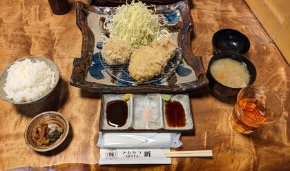 若桜の人気とんかつ店